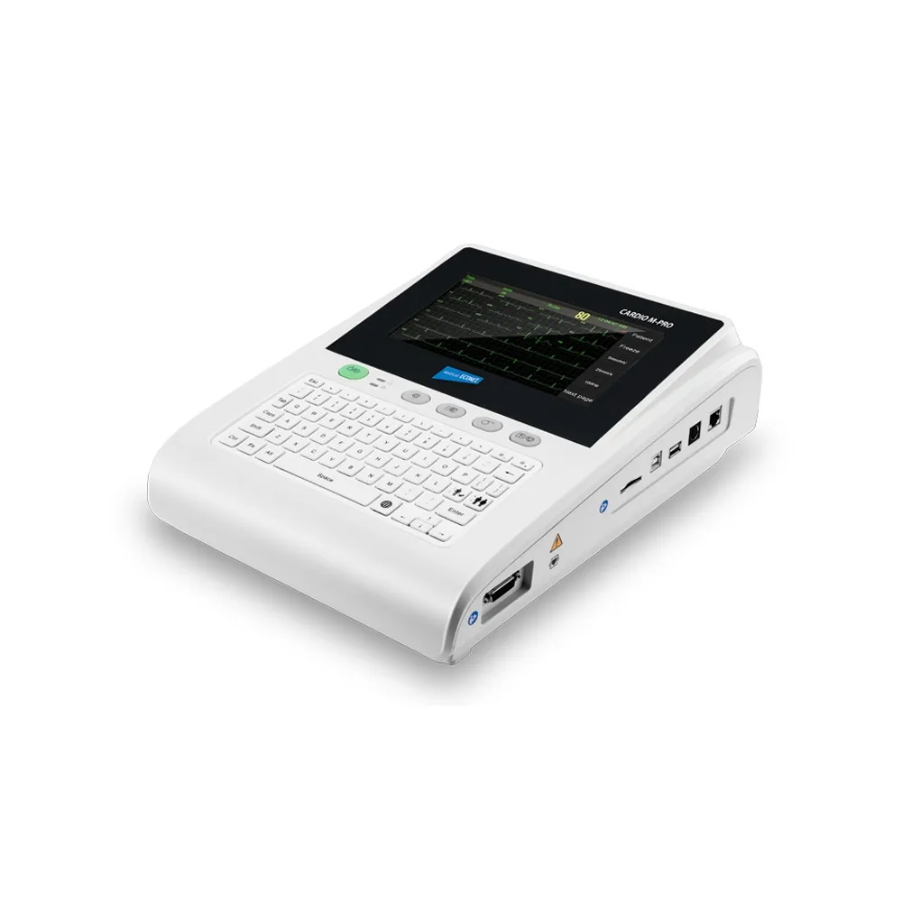Electrocardiograf portabil profesional cu 12 canale – CARDIO M-PRO