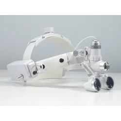 Lupa binoculara Alltion JY-Ai02 & JY-LF190-A 2.5X cu lumina LED