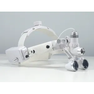Lupa binoculara Alltion JY-Ai02 & JY-LF190-A 2.5X cu lumina LED