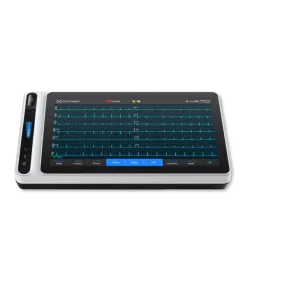 ECG portabil tip tabletă, cu ecran tactil de 7”