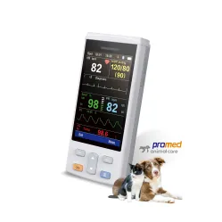 Monitor veterinar portabil PROMED PM-4 PLUS VET pentru semne vitale