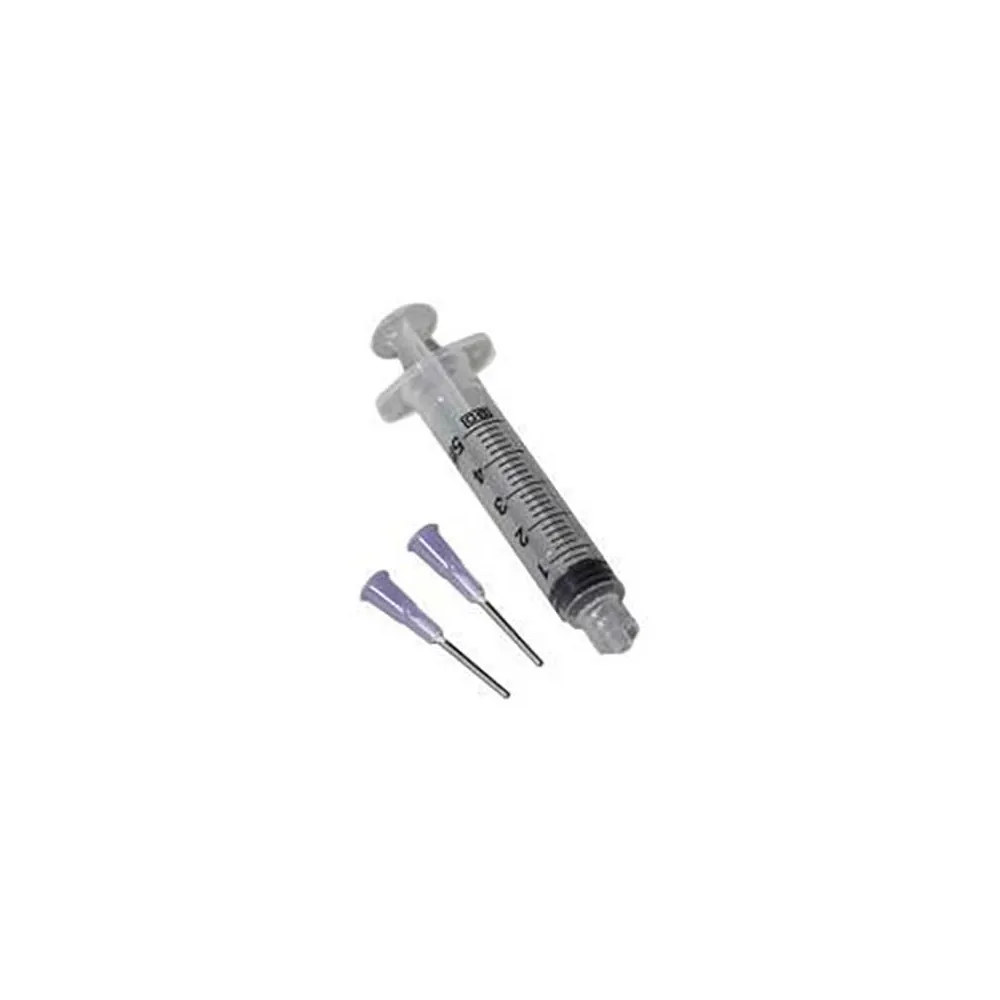 Kit seringă cu ace boante 20 mm pentru gel EEG