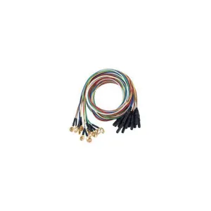 Electrozi EEG cup aur 10 mm reutilizabili cu cablu 150 cm DIN