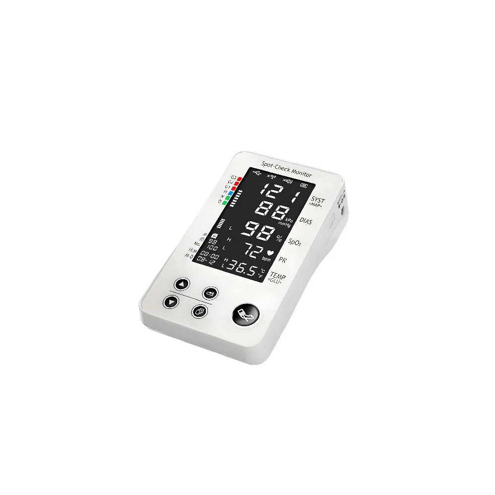 Monitor portabil semne vitale LEPU PC-303 ECG SpO₂ TA glicemie