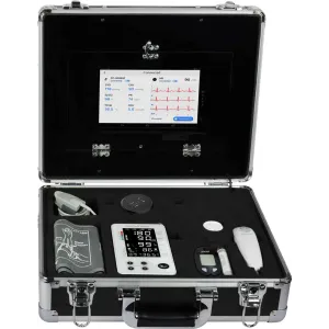 Monitor portabil semne vitale LEPU PC-303 ECG SpO₂ TA glicemie