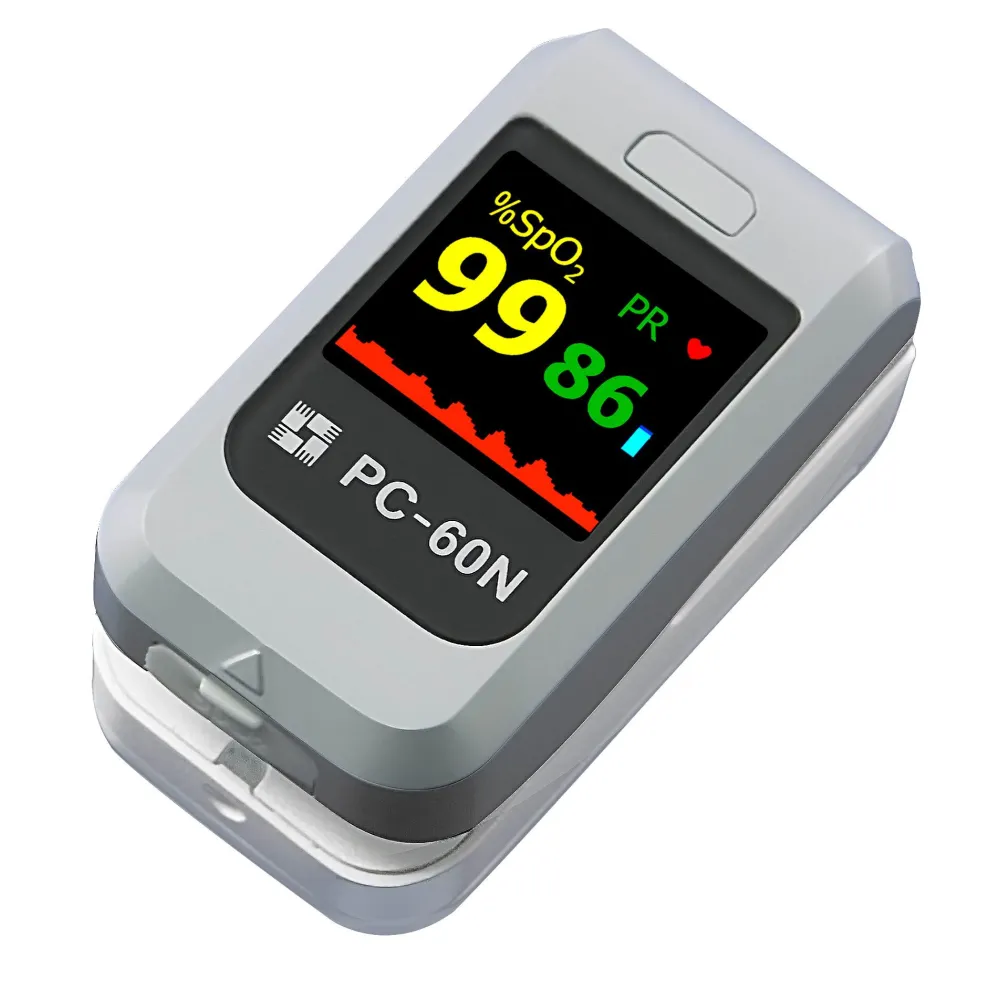 Pulsoximetru LEPU PC-60N fingertip pentru SpO₂ și puls Pulsoximetru LEPU PC-60N fingertip pentru SpO₂ și puls