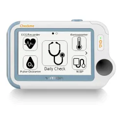 LEPU Checkme Pro este un monitor portabil all-in-one pentru semne vitale, conceput pentru utilizare în telemedicină, clinici, în
