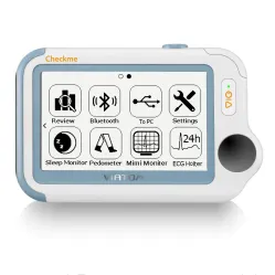 LEPU Checkme Pro este un monitor portabil all-in-one pentru semne vitale, conceput pentru utilizare în telemedicină, clinici, în
