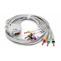 Cablu EKG 10 derivații compatibil monitoare și electrocardiografe