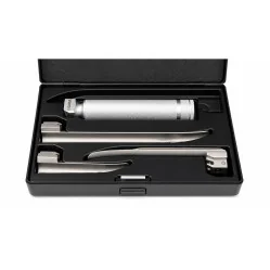 Set laringoscop GIMA cu 3 lame Miller 1 2 3 pentru intubație