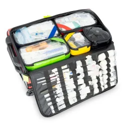 EMERAIR'S TROLLEY TARPAULIN Elite Bags | Troller Medical pentru Oxigenoterapie și Urgențe