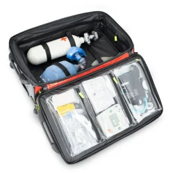 EMERAIR'S TROLLEY TARPAULIN Elite Bags | Troller Medical pentru Oxigenoterapie și Urgențe
