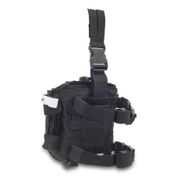 QUICKAID'S BLACK Elite Bags | Geantă Medicală Tactică Drop Leg pentru Prim Ajutor