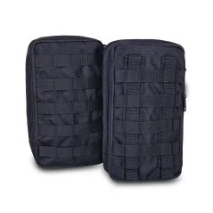 POCKET'S BLACK Elite Bags | Set Buzunare Laterale MOLLE Extensibile pentru Rucsac Medical