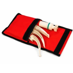 GIMA 34381 | Set Laringoscop cu 3 Lame Macintosh și Mâner Plastic