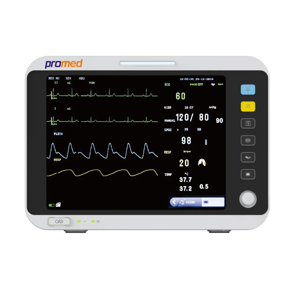 PM-12C VET Promed | Monitor Veterinar Multiparametric ECG, SpO₂, NIBP
