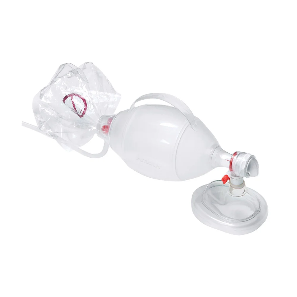 Balon de resuscitare Ambu SPUR II Adult cu mască și rezervor de oxigen Balon de resuscitare Ambu SPUR II Adult cu mască și rezervor de oxigen