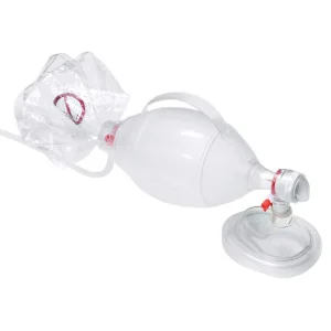 Balon de resuscitare Ambu SPUR II Adult cu mască și rezervor de oxigen