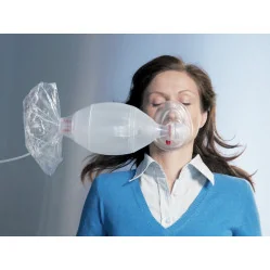 Balon de resuscitare Ambu SPUR II Adult cu mască și rezervor de oxigen