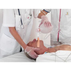 Balon de resuscitare Ambu SPUR II Adult cu mască și rezervor de oxigen