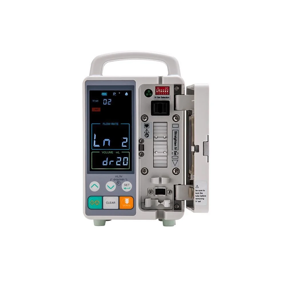 Pompă de perfuzie VET KL-8052N, debit 0,1–1500 ml/h