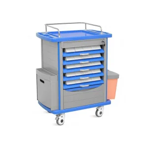 Cărucior medicamente GIMA NEO 45725 cu 11 sertare