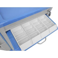Cărucior medicamente GIMA NEO 45725 cu 11 sertare