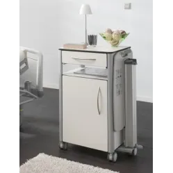 Noptiera cu deschidere dubla pentru pat de spital ILANA