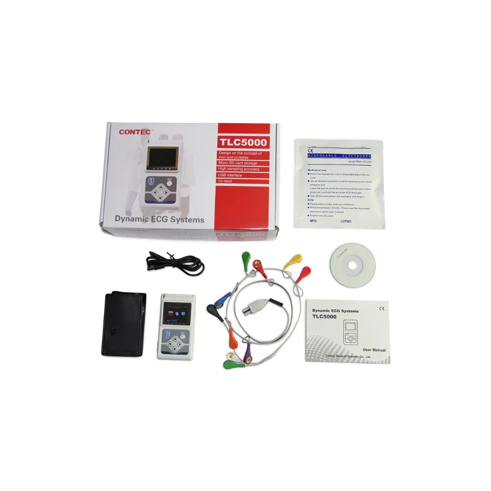 Holter EKG, inregistrare 24 ore, CONTEC TLC5000 Holter EKG, inregistrare 24 ore, CONTEC TLC5000