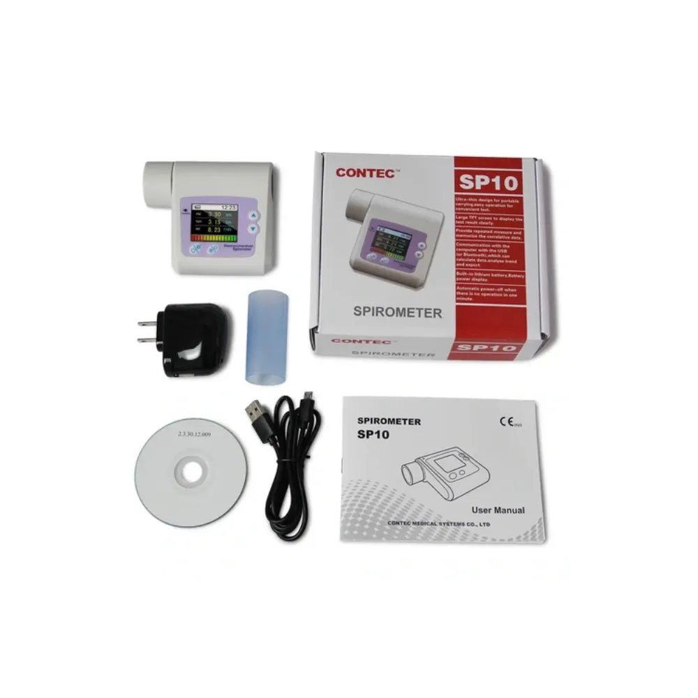 Spirometru portabil cu Software si USB, CONTEC SP10