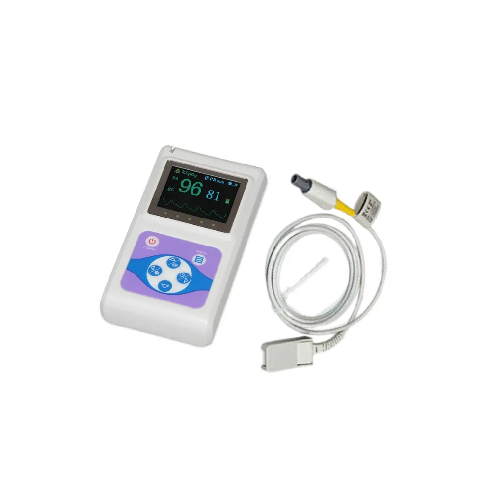 Senzor SpO2 reutilizabil pediatric pentru pulsoximetru Contec CMS60D, mufa rotunda