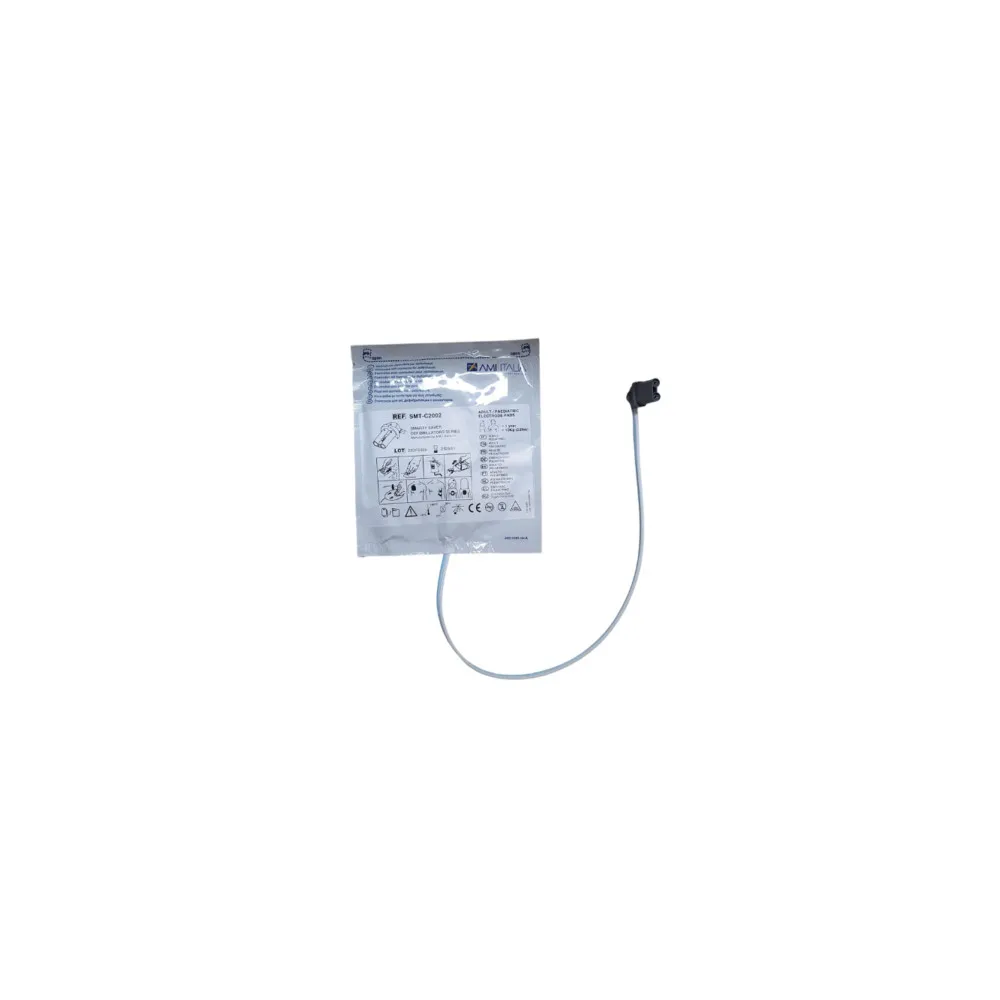 Electrozi de defibrilare preatasati face to face pentru Smarty Saver (de unica folosinta)
