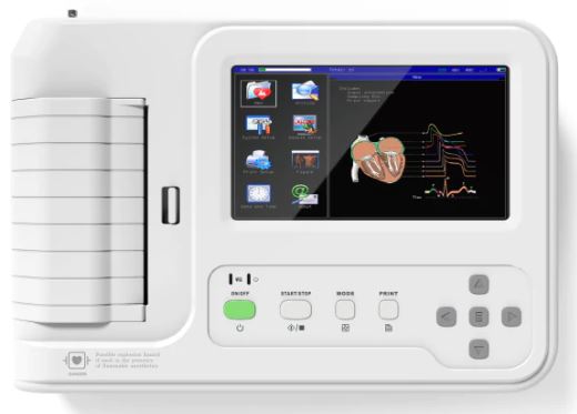 Electrocardiograf 6 canale, CONTEC ECG 600G