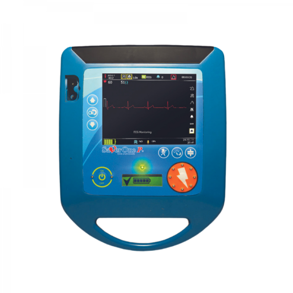 Defibrilator Saver One P Semi Automatic cu monitorizare ECG, 200J